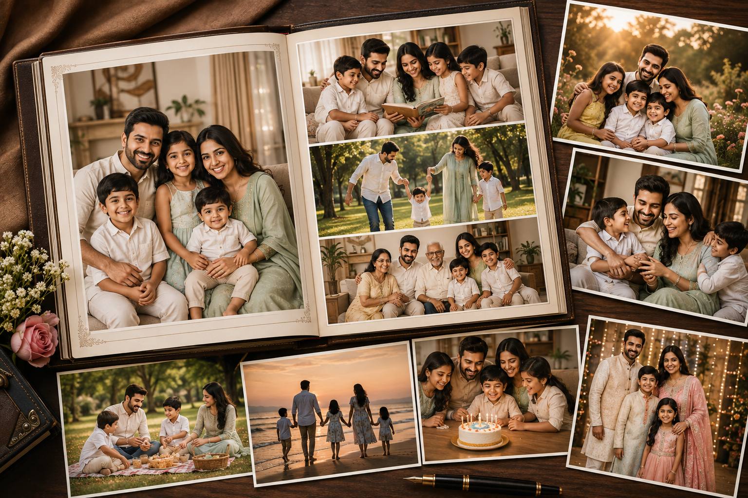 Family Photo Album in Ateli