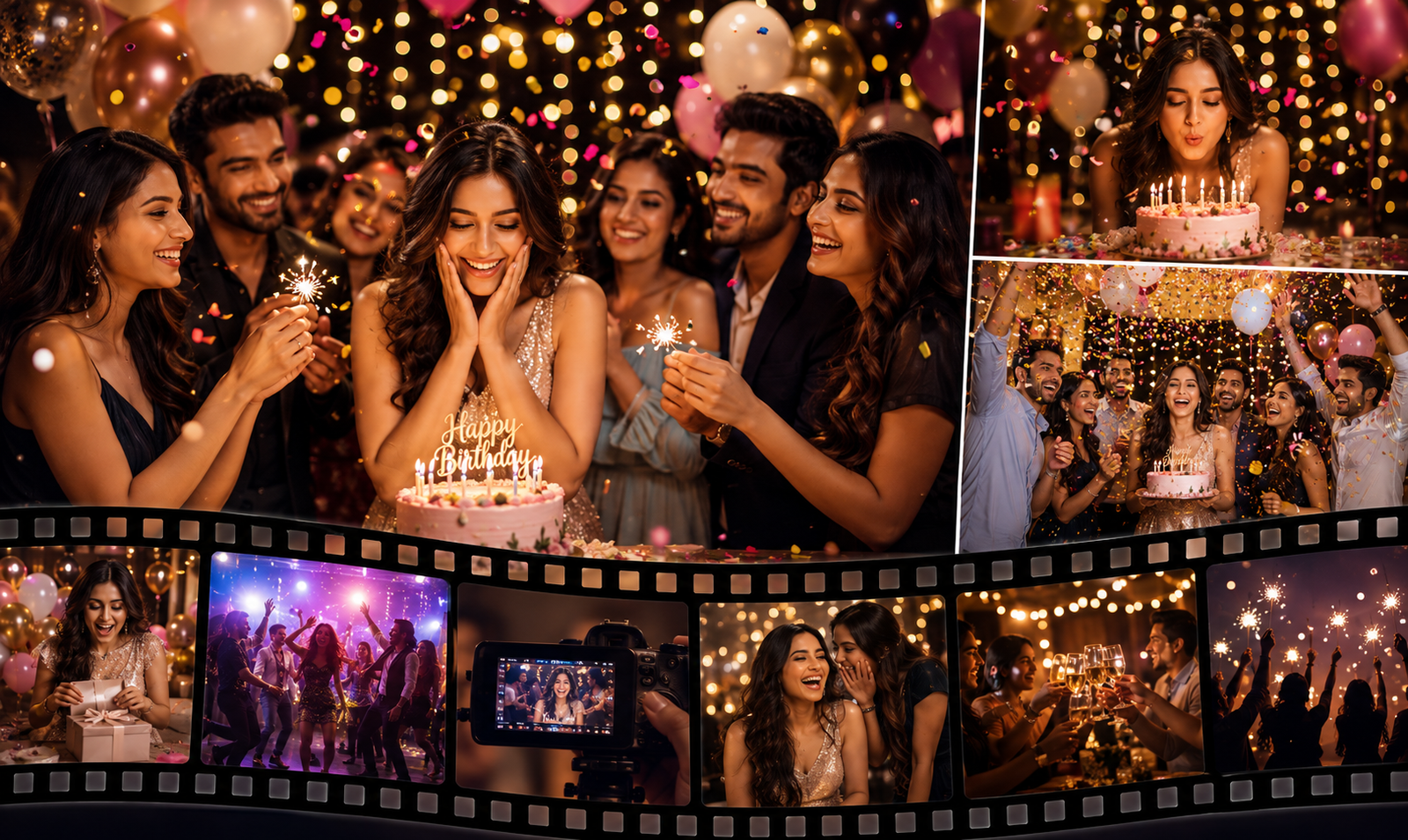 Birthday Video Editing