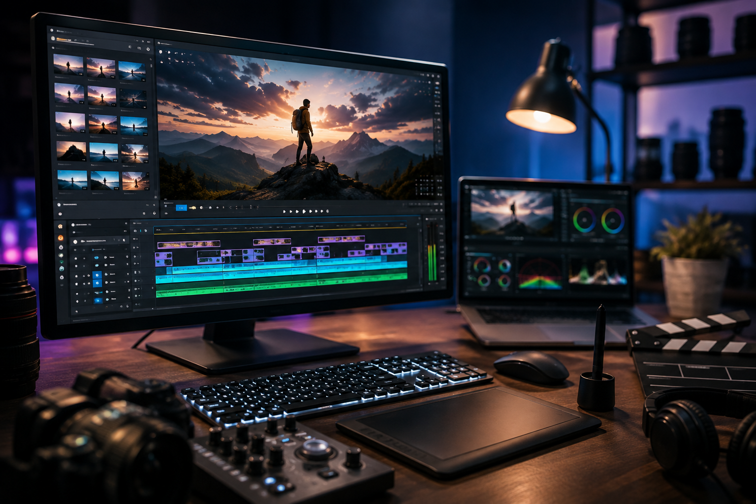 Professional Video Editing